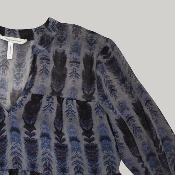 BCBG GENERATION Women's Relaxed Fit Boho Dress Size S - Picture 4 of 7